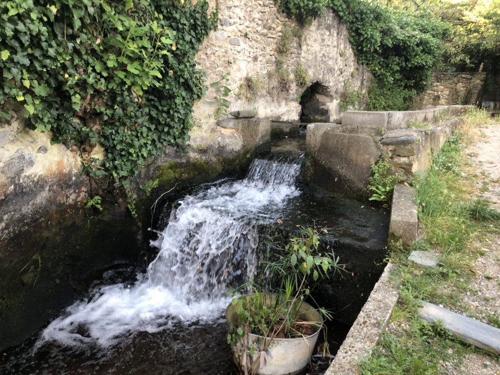 Le Rec Major à la sortie de l'ancien moulin