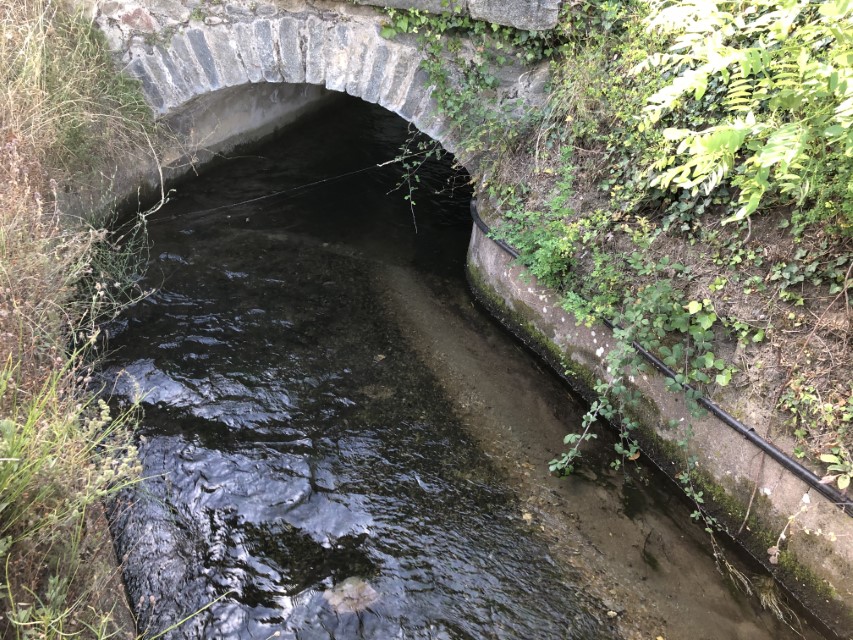 Le Rec Major au pont de les Cabres